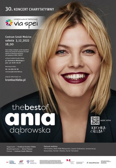 Ania Dąbrowska - koncert charytatywny na rzecz hospicjum Via Spei