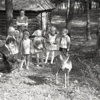 Przedszkolaki w mini zoo. Z archiwum Grupy Azoty.